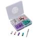 Nail Grinding Caps Polishing Reliable Remove Dead Skin Reduce Calluses Sanding Bands Mandrel Drill with Storage Box for Foot Care - Buy Online on GoSupps.com