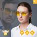 Prism 90% Blue Light Filter Clip-On Glasses for PC TV Gaming & eSports - Reduce Eye Strain for Men & Women - Easy90 - Buy Online on GoSupps.com