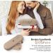 Qetlavee Silicone Makeup Bag & Brush Container Set - Travel Essentials Beauty Blender Case - Portable Khaki Cosmetic Bag - Buy Online on GoSupps.com