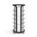 BROOKSTONE, Trending Black Toilet Paper Holder, Freestanding Bathroom Tissue Organizer, Minimalistic Storage Solution, Modern & Stylish Design Holds MEGA Rolls