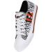 FOCO NFL Cincinnati Bengals Women's Fashion Low Top Canvas Sneakers - White Stripe 8 Glitter - Buy Online on GoSupps.com