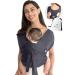 Konny Baby Carrier Original AirMesh - Custom Fit Carrier Hassle-Free Easy to Wear Infant Sling Wrap Perfect for Newborn Babies up to 44 lbs Toddlers (Charcoal 2XL) 2XL 02AirMesh-Charcoal