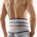 Bort StabiloBasic Back Support with Pad 4 Silver - Comfortable & Ergonomic Support for Better Posture | International Shipping Available - Buy Online on GoSupps.com