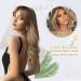 Lativ Blonde Ombre Wig with Bangs | Long Wavy Curly Heat Resistant Synthetic Wig for Women - Perfect for Daily & Party Use - Buy Online on GoSupps.com