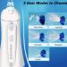 Rechargeable Nasal Wash System - 5 Cleaning Modes 4 Nozzles 360 Rotation for Allergy Relief - International Shipping Available - Buy Online on GoSupps.com