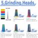 Mesee 5 Pieces Nail Drill Bit Set 2.35mm Shank Tungsten Steel Tapered Barrel Nail Drill Bits Acrylic Nail File Cuticle Drill Bits for Manicure Pedicure Art Polishing Cuticle Removal - Buy Online on GoSupps.com