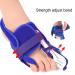 Bunion Toe Separator & Straightener for Hallux Valgus Correction - Toe Spacer & Overlapping Toes Corrector for Men and Women (Right) - Buy Online on GoSupps.com