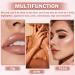 AIUEO Liquid Highlighter - Long Lasting Glitter Shimmer Oil for Face & Body | Multi-Use Luminous Contour Makeup | Gold 0.04oz - Buy Online on GoSupps.com