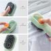 2 PCS Shoes Brush Cleaning Brush with Liquid Box Multifunctional Brush for Cleaning Cleaning Tool for Home Kitchen Bathroom.(White Green) - Buy Online on GoSupps.com
