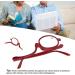 Shop Fashionable Magnifying Makeup Glasses for Women - Rotatable Red Design (+2.50 Magnification) | International Shipping Available - Buy Online on GoSupps.com