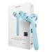 Geske |SmartAppGuided Sonic Facial & Body Roller |4 in 1 |Dermaroller |Device for face and body |Dermaroll |Professional facial scooter |Functions and defines the body and face turquoise