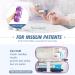 Youshares Insulin Cooling Bag for Travel | Marble Purple Design | Protects Insulin Pens & Diabetic Accessories | Heat & Cold Insulation - Buy Online on GoSupps.com