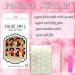 Vezocim Press on Nails - 24 Pcs Short Square Matte Acrylic Full Cover Fake Nails with Plaid Designs - Extra Short Stick-On Nails with Glue for Women & Girls - Buy Online on GoSupps.com