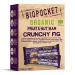 Biopocket Organic Fruit and Nut Bars Crunchy Fig (18 x 35g) Crunchy Fig 18 count (Pack of 1)