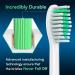 MERUYOO 6 Pack White Replacement Heads for Philips Sonicare E-Series Electric Toothbrushes - Buy Online on GoSupps.com
