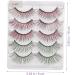 FOMIYES 10 Pairs Colored False Eyelashes Faux Lashes Party Eyelashes Eye Makeup Tools Fake Eyelash False Eye Lashes Makeup Eyelashes Fake Lashes False Lash Set Halloween 5d Imitation - Buy Online on GoSupps.com