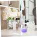 minkissy 3 Sets Cream Box Cosmetic Jar with Spoon Lotion Dispenser Jar Cosmetic Lotion Bottle Durable Cream Storage Jar Cream Jar with Spoon Silica Gel Storage Box Portable Purple Travel - Buy Online on GoSupps.com