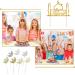 8 Pcs Eid Mubarak Cake Topper Glitter Paper Star Moon Birthday Cupcake Toppers Muslim Mubarak Glitter Cake Decorations Eid Mubarak Glitter Cupcake Topper Pick for Birthday Party - Buy Online on GoSupps.com