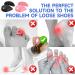 2 Pairs Shoe Filler Inserts - Perfect Fit for Loose Shoes Big Toe Fillers for High Heels & Leather Shoes - Padded Insoles in Black & Pink - Buy Online on GoSupps.com
