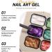 Tapting Gel for Gradient Drawing Palette of 9 Nail Art Accessories Nail Art Design Manicure Painting - Buy Online on GoSupps.com