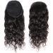 Ponytail Extension Water Wave Drawstring Ponytail Human Hair Extension 10-28inch Wet and Wavy Ponytail Extensions Natural Black Curly Clip In Remy Hair Pieces for Women Ponytail Hair Extension(14inch 14inch 100g Water Wave - Buy Online on GoSupps.com
