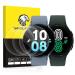 SPGUARD 4 Pack Galaxy Watch 4 44mm Screen Protector & Galaxy Watch 5 44mm Screen Protector Tempered Glass Screen Protector Accessories for Samsung Watch 4 44mm/ Watch 5 44mm (NOT for Other Models)