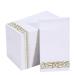 200 Pack Vplus Paper Napkins Guest Towels Disposable Premium Quality 3-ply Dinner Napkins Disposable Soft, Absorbent, Party Napkins Wedding Napkins for Kitchen, Parties, Dinners or Events (Gold) Gold 200