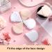 Pinenuts 12 Pcs Triangle Powder Puff Set - 4 Colors Makeup Sponge for Mineral & Loose Powder - Buy Online on GoSupps.com