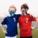 50PC 3-Ply Disposable_Face_Mask with Football Patterns Design Breathable Comfortable for Girls Boys Kids Use - Buy Online on GoSupps.com