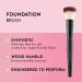 Shop LAWLESS Foundation Brush - Premium Hand-Crafted Vegan Makeup Brush | Soft Cruelty-Free Bristles - International Shipping Available - Buy Online on GoSupps.com