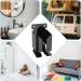 Jingling Self-Adhesive Toothbrush & Razor Holder for Shower Electric Shed Organizer in Black | Durable Storage Solution for Toiletries - Buy Online on GoSupps.com