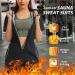 Junlan Women's Sauna Suit - Thermal Body Shaper Sports Suit - Quick Drying Black Sweat Suit for Enhanced Workout - Buy Online on GoSupps.com