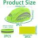 Waterproof Bicycle Helmet Rain Cover - 2 Piece Set with Reflective Stickers & Fluorescent Bracelet | Universal Fit - Buy Online on GoSupps.com
