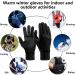 KOPHOTY Winter Gloves - Touch Screen, Water Resistant, Windproof Thermal Gloves for Driving, Running, Cycling - Black (Men Large, Women X-Large) - Buy Online on GoSupps.com