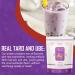 Taro Ube Boba Tea Protein Powder | 26g Whey Protein Isolate | No Added Sugars | High Protein Bubble Tea Mix - Buy Online on GoSupps.com
