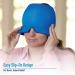 Ontel Miracle Headache Relief Wrap - Cooling Gel Migraine Cap and Sleep Mask - Relief from Strained Eyes, Sinus Pressure & Hangover - Buy Online on GoSupps.com