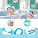 Adjustable Baby Shower Cap for Hair Washing - Shampoo Shield with Visor for Eyes and Ears Protection - Buy Online on GoSupps.com
