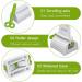 Buy Civilian Toothpaste Tube Squeezer 3 Piece Set with Colored Tube Key & Holder | Bathroom Kitchen Bedroom Organizer - Buy Online on GoSupps.com