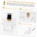 FOMIYES Perfume Spray Bottle Water Bottle Mister Sprayer Perfume Sprayer Spray Mist Bottle Perfume Bottle for Travel Sprayer Bottle Essential Oil Perfume Square Travel Bottle Glass 10x5cm Black - Buy Online on GoSupps.com
