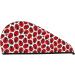 Floral Doodle Ladybird Love Microfiber Hair Towel - Super Absorbent Coral Velvet Wrap for All Hair Types - Quick Dry Hair Cap for Women - Buy Online on GoSupps.com