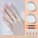 White Pearl Chrome Nail Powder Set - Crystal Shimmer Pigment for Holographic Nail Art - Buy Online on GoSupps.com