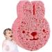Baby Sponge for Bathing | Wood Pulp Sponge Soft Bath Sponges - Bath Rub Cute Shower Sponge Shower Brush Body Scrubber Dead Skin Remover for Deep Cleansing Pink - Buy Online on GoSupps.com