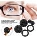 Hiraith Eyeglass Ear Grips - Elastic & Durable Black Ear Hooks (10 Sets) for Sports - Rubber Plastic Eyewear Accessories - Buy Online on GoSupps.com