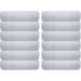 Luxury Resort Collection Soft Washcloth Face & Body Towel Set | 12x12 Plush & Absorbent Cotton | 12-Pack White Washcloths - Buy Online on GoSupps.com