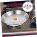 Garneck Roaster Pan with Lid Outdoor Paella Maker Culinary Tools Granite Frying Pan Baking Dish with Lid Roasting Pans Chicken Fried Stainless Steel Saucepan Enamel China Korean 20*16CM Silver - Buy Online on GoSupps.com