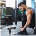 Gririw Portable Fascia Gun - Muscle Relaxation & Percussion Massage Tool for Fitness | USB Accessories Compact 14x14x4.3cm Black - Buy Online on GoSupps.com
