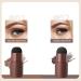 Eyebrow Stamp Stencil Kit - One Step Brow Trio with 10 Reusable Stencils - Light Brown Eyebrow Powder for Perfect Brows | International Shipping Available - Buy Online on GoSupps.com