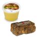 Raw African Shea Butter 1 lb / 16 oz Each Yellow/Gold & Black Soap BAR Grade A Pure Natural Unrefined Fresh Moisturizing Ideal for Dry and Cracked Skin. Can be use in Body Hair and Face