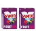 Vimto Zero Sugar Free Fruit Drops Sweets Box 36.5g (Pack of 2)