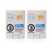 Reef Safe Mineral Face Sunscreen Stick SPF45 - Non-Nano Zinc Oxide, Titanium Oxide, Non-Greasy, Broad Spectrum UVA/UVB Protection - 0.5oz - Buy Online on GoSupps.com